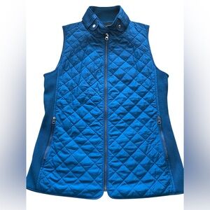41 Hawthorn Quilted Women's Blue Vest size Small NWT